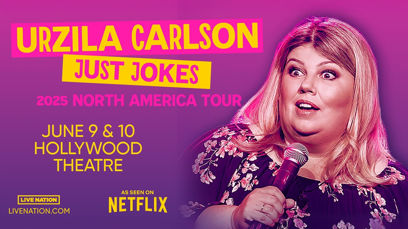 Urzila Carlson – Just Jokes Tour