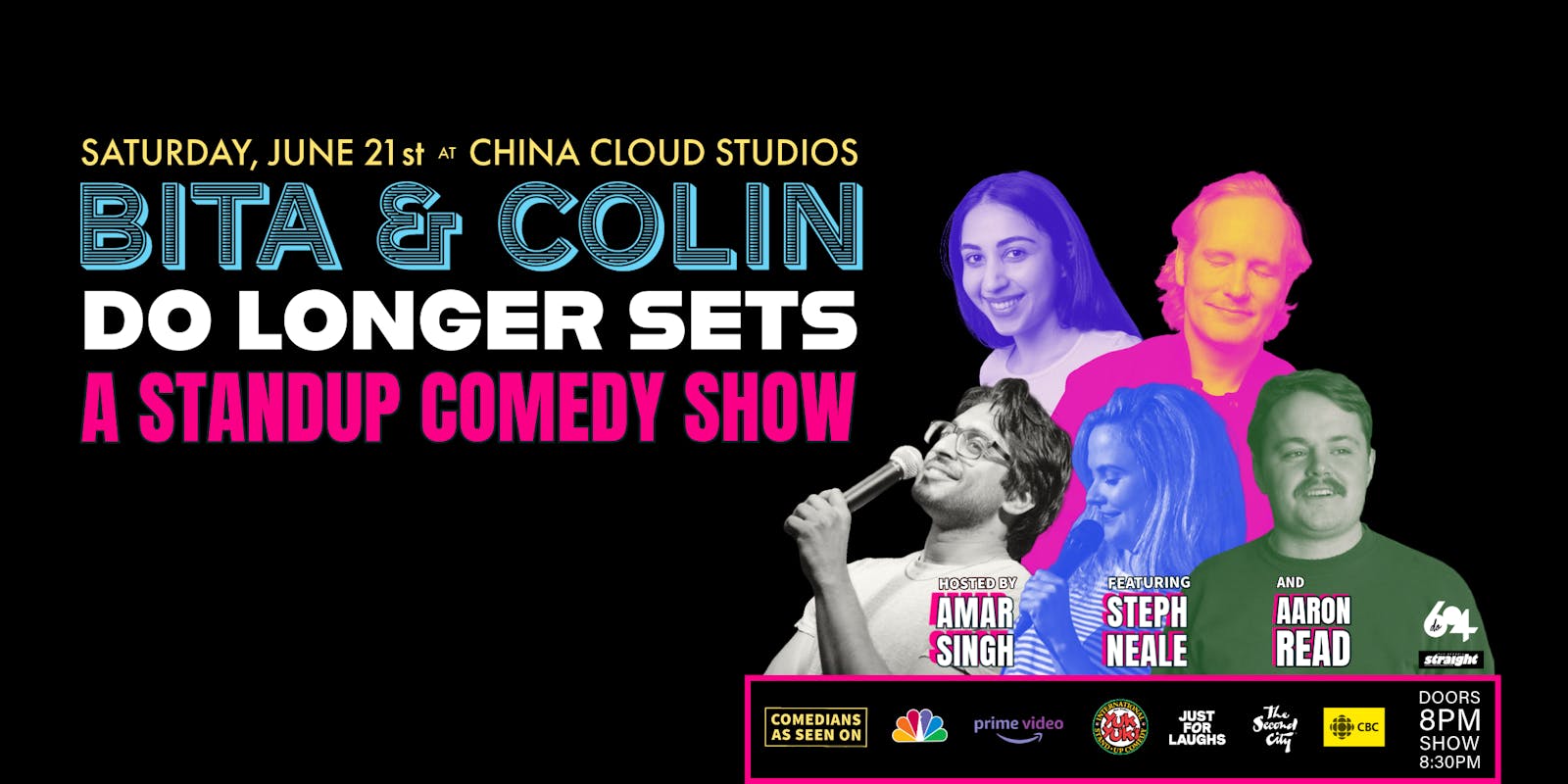 Bita & Colin Do Longer Sets – A Standup Comedy Show