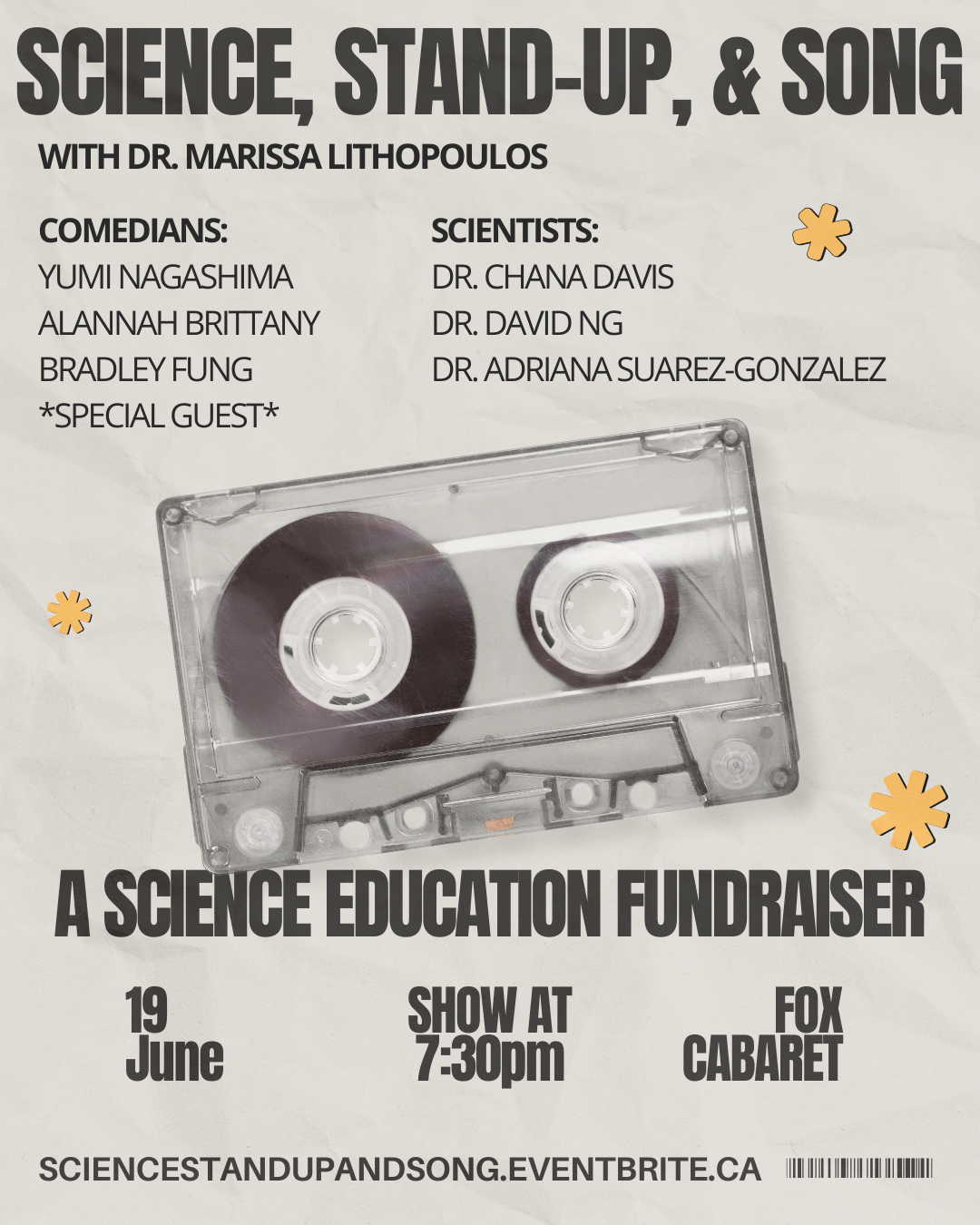 Science, Stand-Up, & Song