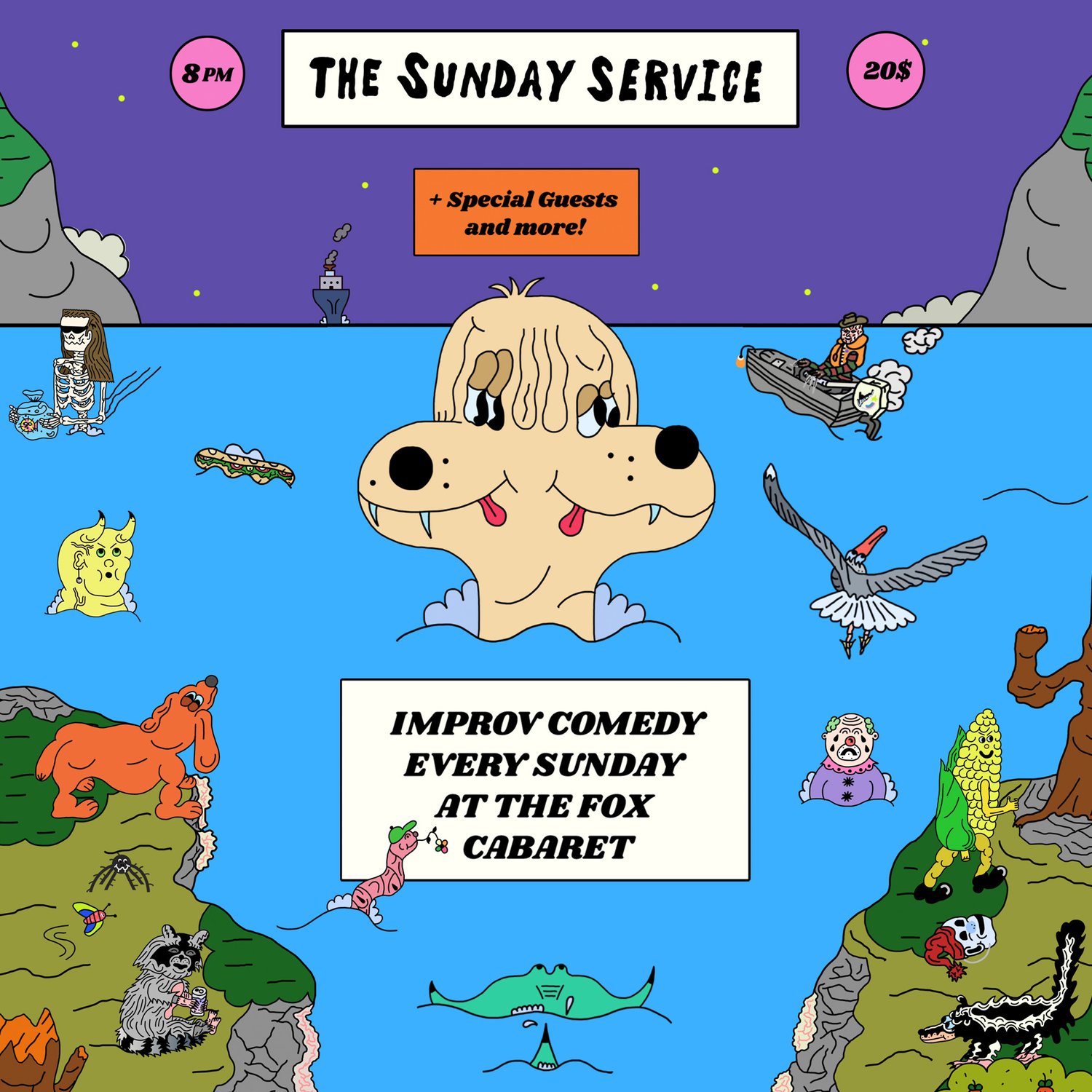 The Sunday Service – Improv at the Fox Cabaret