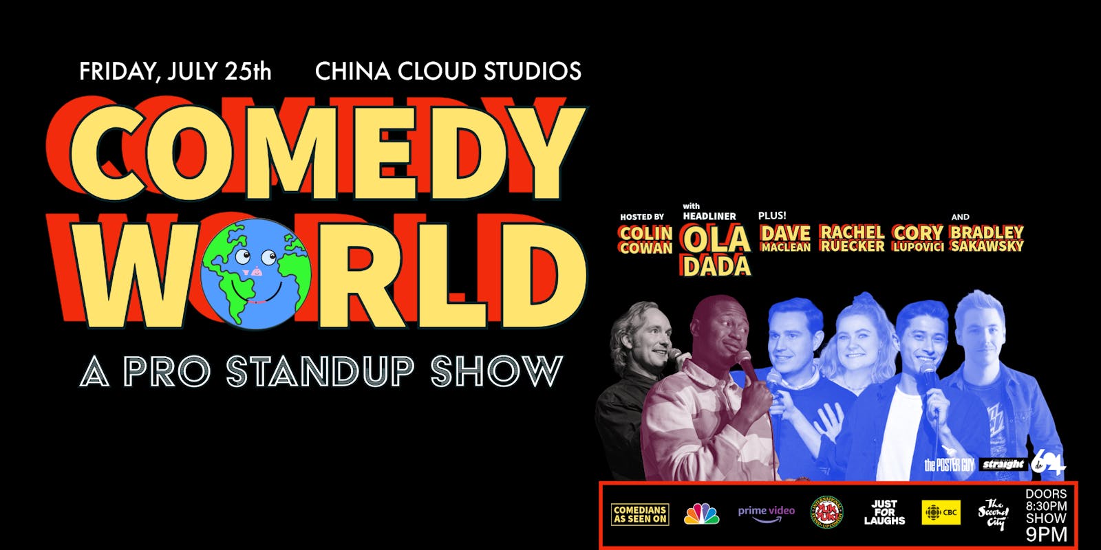 Comedy World – A Pro Standup Show ft. Ola Dada