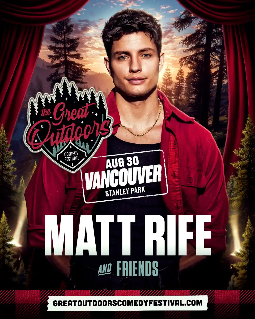 Great Outdoors Comedy Fest – Day 3 (evening) ft. Matt Rife