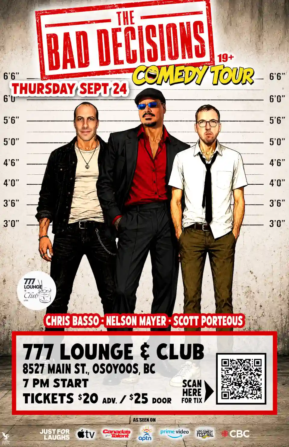 The Bad Decisions Comedy Tour