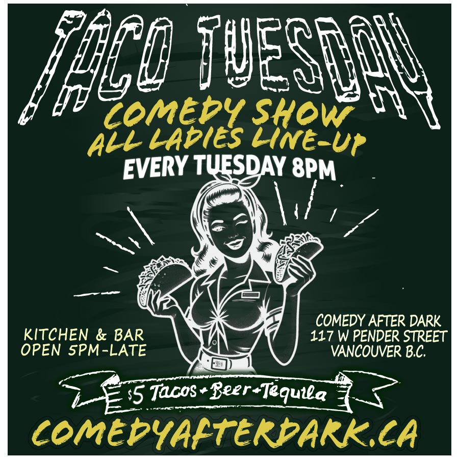 Taco Tuesday – All Ladies Stand Up Comedy
